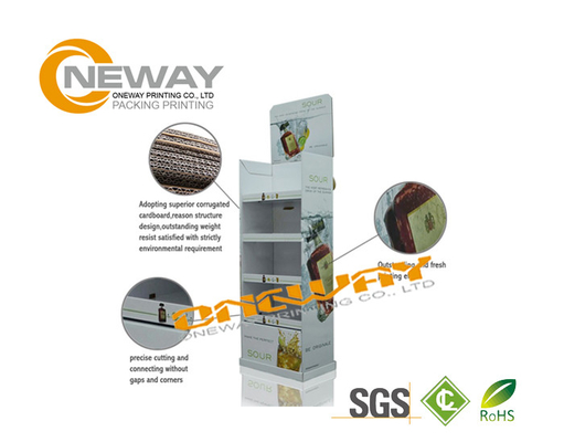 Cardboard Display Stands , Pop Up Exhibition Custom Printing High Quality Cardboard Display Stand