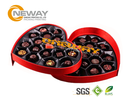 Custom Food Boxes ， Wholesale 2 Tiered/ 2-Layer  Attractive Chocolate  Box