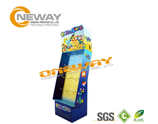 Corrugated Cardboard Display Stand , Safety Counter Top Displays