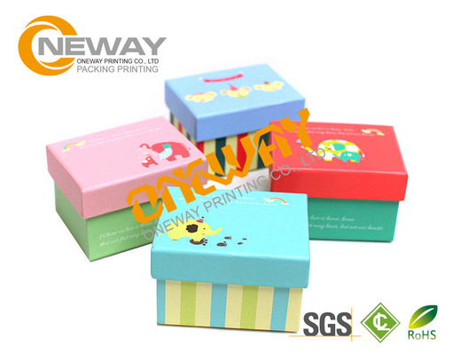 Coated Paper Custom Size Gift Boxes CMYK Printing For Medecine Packaging