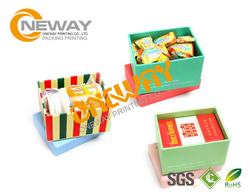 Coated Paper Custom Size Gift Boxes CMYK Printing For Medecine Packaging