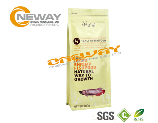 Animal Feeds Printing Food Packaging Bags With CMYK Offset Printing