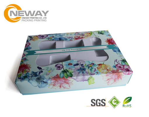Custom Display Clear Window Boxes For Cosmetic Brush Packaging , Paper Display Box