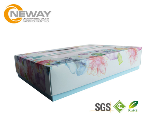 Custom Display Clear Window Boxes For Cosmetic Brush Packaging , Paper Display Box