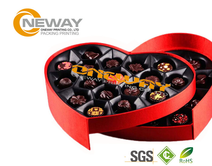 Custom Food Boxes ， Wholesale 2 Tiered/ 2-Layer  Attractive Chocolate  Box
